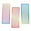Magnetic Refrigerator Grocery List, 3 Paper Notepads view 1