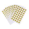 Gold Star Stickers, 5-Pack, Self-Adhesive for Rewards view 1