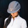 Imperial Riding IRH Olania Deluxe Big Visor Riding Helmet, Gray, L view 3