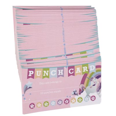 Cartoon Reward Cards, 100 Pieces for Students