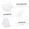 Plastic Business Card Holders, 2-Pack, Transparent, for Desks view 3