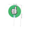 GALPADA Reusable Voting Paddles, 30 Pieces, 24 x 15 cm, Red and Green view 2