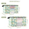 sanluoli Bed Sheet Storage Bags with Reinforced Handles, Clear Window, Closet and Drawer Organizer, 90 L, 2-Pack view 3