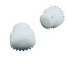 2-Piece POM Spur Gear Set, Module 0.5, 25T, Stepped, 4 mm Bore view 1