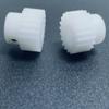2-Piece POM Spur Gear Set, Module 0.5, 25T, Stepped, 4 mm Bore view 2