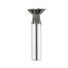 1-Piece HSS Dovetail End Mill, 45°/55°/60°, Straight Shank (32 mm × 55) view 1