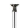 1-Piece HSS Dovetail End Mill, 45°/55°/60°, Straight Shank (32 mm × 55) view 3