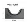 Hydraulic Crimping Tool Replacement Die for YQK-300, 4–300 mm Hex Crimping Die view 2