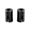 JVRWSC Steel Stick Cups for Traxxas E-Revo 2.0 VXL Brushless 86086-4 1/10, 8652/8652X, Black, 2-Pack view 2