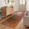 Siunwdiy Long Runner Rug 100 x 280 cm, Brown, Non-Slip, Washable view 2