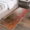 Siunwdiy Long Runner Rug 100 x 280 cm, Brown, Non-Slip, Washable view 4