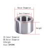 Bearing Steel Sleeve, 17 mm ID, 22 mm OD, 32 mm Height, 5-Pack view 4