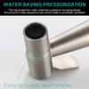 VGVSBG Handheld Bidet Sprayer Set, Stainless Steel, 3-Piece view 4