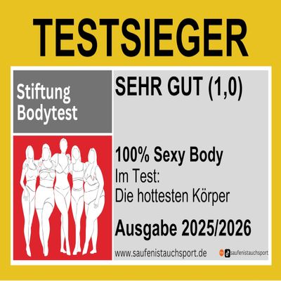 25x “100% Sexy Body (Gold)” Sticker Set – Mallorca, Festival, Party, Drinking, JGA & Oktoberfest Stickers