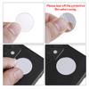 LKXHarleya 200-Piece Decorative Acrylic Mosaic Mirror Stickers, 2.5 cm, Self-Adhesive, for Tables, Kitchens, Bathrooms, Home, Walls, DIY Crafts, Silver view 3
