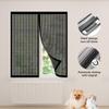 Magnetic Insect Screen for Windows, 93 x 96 cm, Black view 3