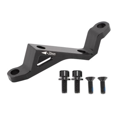 equlup Bike Disc Brake Conversion Bracket, Aluminum Alloy Adapter for 160/180 mm Rotors