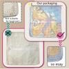 ORLUMY DIY Latch Hook Rug Cushion Cover Kit, Dragonfly, 43 x 43 cm (17 x 17 in) view 3