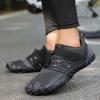 Xbemkste Water Shoes for Women and Men, Breathable Aquatic Barefoot Surf Shoes, Black, 43 view 2