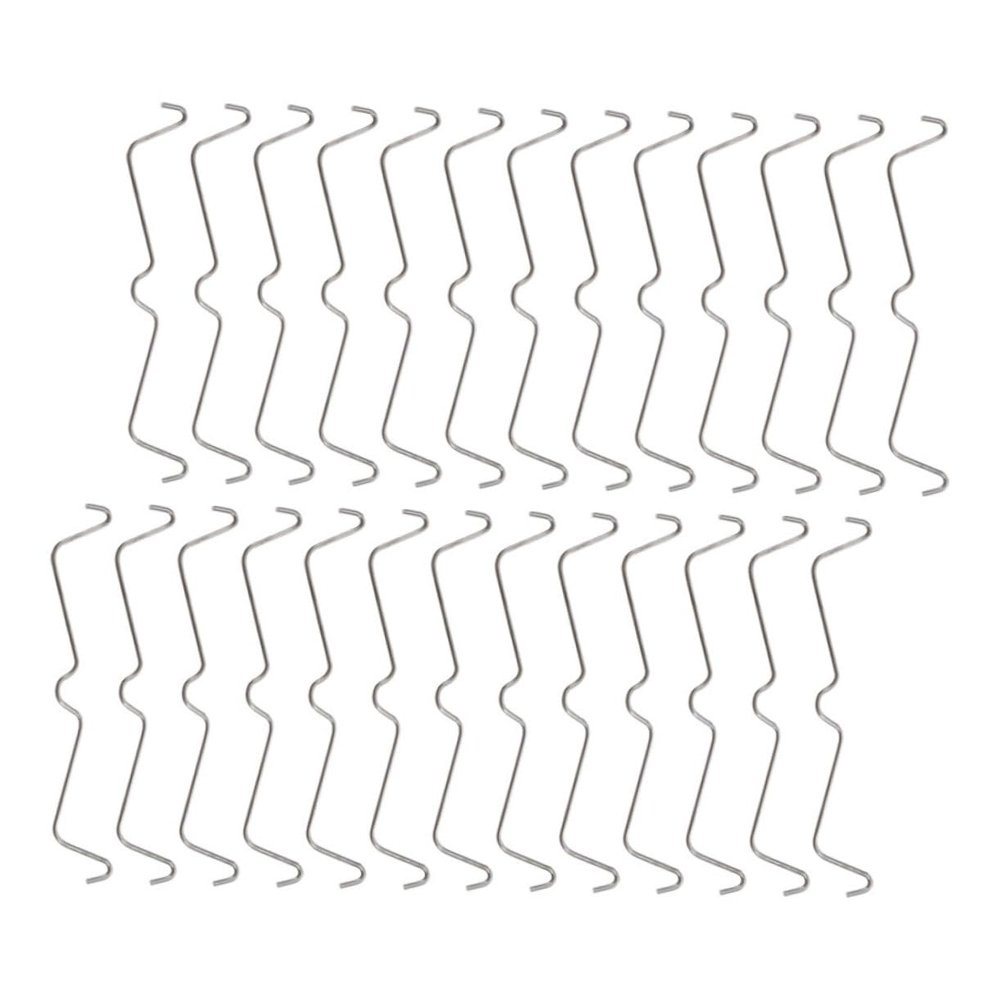 JECOMPRIS 80-Piece Stainless Steel Pegboard Hooks for Tools and Accessories, Secure Hold, Easy Installation, Workshop or Garage, Silver
