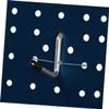 JECOMPRIS 80-Piece Stainless Steel Pegboard Hooks for Tools and Accessories, Secure Hold, Easy Installation, Workshop or Garage, Silver view 4