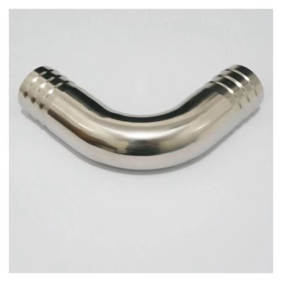 UYCUODLUY 63 mm (2.5 in) I.D. Hose Barb 304 Stainless Steel 90° Elbow Pipe Fitting Connector