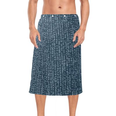 Blue Jeans Men's Terry Towel, Adjustable, 152.4 x 71.1 cm