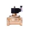 IPNDKBFL 2" Normally Closed Brass Solenoid Valve, IP65 Waterproof, LED Indicator, 24 V/12 V/220 V/110 V (G-24VDC-NBR-SEAL) view 1
