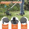 JAMHER 4-Piece Trimmer Spool Cap Set, Cordless Lawn Mower Replacement Part view 3