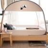 Double-Door Foldable Portable Bed Mosquito Net view 2