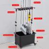 Broom and Mop Holder Utility Rack view 3