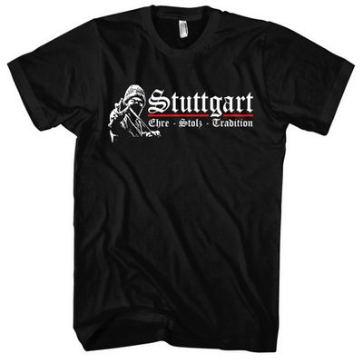 Stuttgart Honor and Pride Men's T-Shirt, Black, M