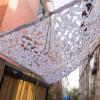 White Camouflage Shade Net 6 x 15 m, 210D Military Camo view 2