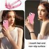 Beajew Phone Necklace Case for iPhone 13 Mini with Strap, MagSafe Compatible, Pink view 3