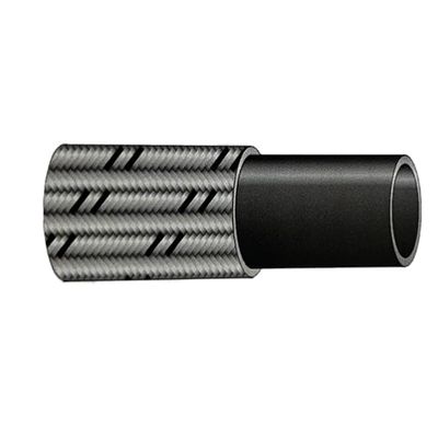 5 m NBR Nitrile Rubber Hose, Galvanized Steel Braid, 15.3 mm ID, ISO 6806