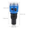 Digital Ultrasonic Level Meter, LCD Display, 4–20 mA Output, DC 24 V, 0–10 m view 3