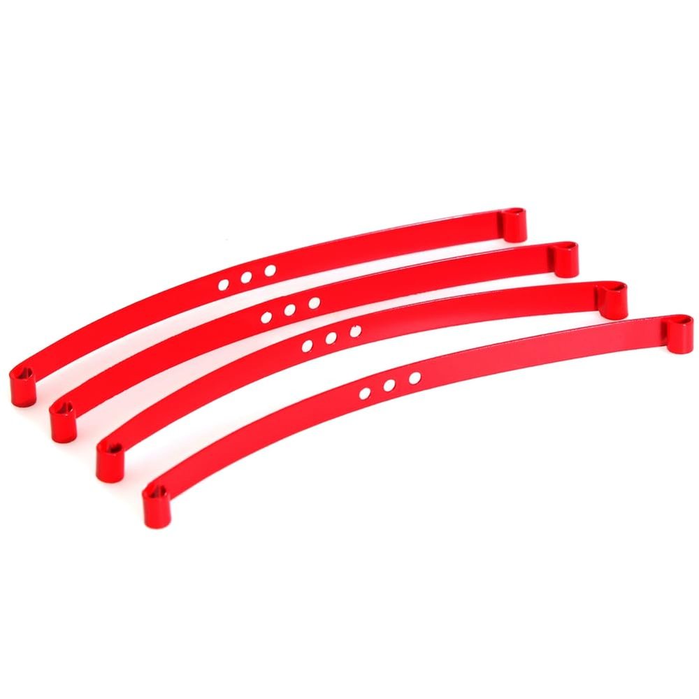 Sirxlevcy 4-Pack Super-Soft Steel Shock Absorber Leaf Springs for RC4WD TF2 1/10 RC Cars