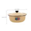 Abaodam Vintage Stainless Steel Mixing Bowl, 2,000 ml view 2