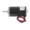 31ZY High-Torque 24 V Permanent-Magnet Metal Gear Motor for CW/CCW Rotation, Fans, Heaters, Toys and More (8,000 RPM) view 2