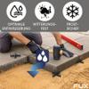 FUX Patio Slab Spacer Crosses, 50 Pack – 4 mm, 15 mm High view 4