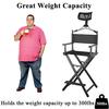 MZBDYYF Portable Folding Aluminum Chair, Professional Makeup Artist Chair with Durable Frame and Quick-Folding Design for Film Sets, Salons, and Events view 3