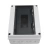 IP65 Waterproof 12-Way Electrical Distribution Box with Transparent Cover view 1
