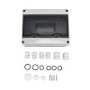 IP65 Waterproof 12-Way Electrical Distribution Box with Transparent Cover view 4