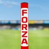 FORZA Telescopic Slalom Poles | Adjustable 8-Pack Training Poles for Sports Drills and Agility (Base, Red) view 3