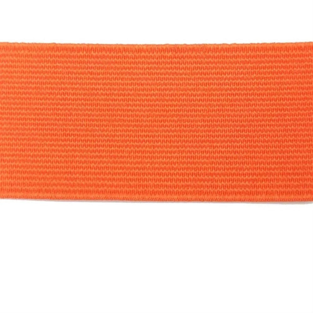 YXINAER Sewing Elastic Band, 2 m, 20/25/30/40/50 mm, Fold-Over Elastic for Underwear, Pants, Bras and Clothing (Orange, 40 mm)