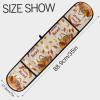 Quteprint Fall Harvest Maple Double Oven Mitt, Heat-Resistant, 17.8 x 88.9 cm view 3