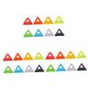 POPETPOP 24-Piece Fluorescent Agility Training Cones for Soccer and Basketball view 1