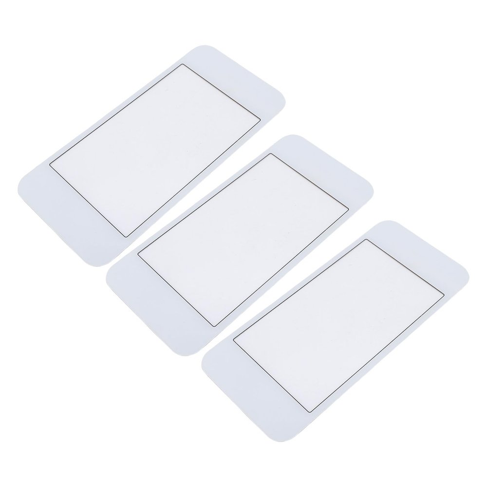 Upper Screen Lens Covers for New 2DS XL, 3-Pack, White