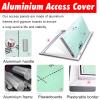 Flush-Mount Gypsum Board Access Panel with Aluminum Frame, Right-Hand Lock, 300 x 600 mm view 2