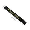 Mobestech 12 Black Satin Graduation Sashes with Shoulder Straps view 2